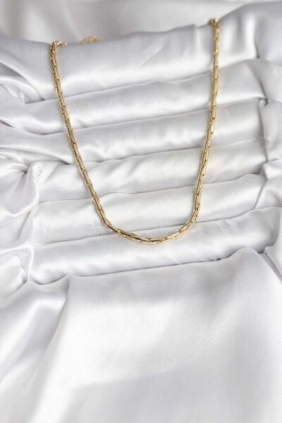 14K Gold Renk Kaplama Model CM Kadın Kolye