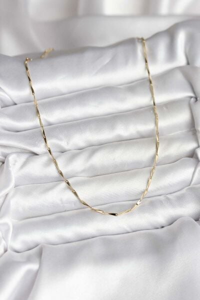 14K Gold Renk Kaplama CM Kadın Kolye