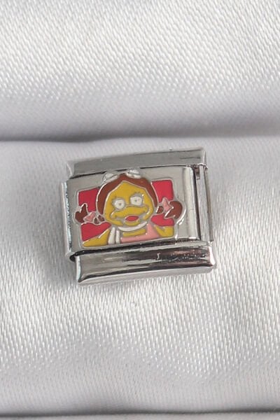 316L Çelik Gümüş Renk Renkli Çocuk İşlemeli Nomination Charm