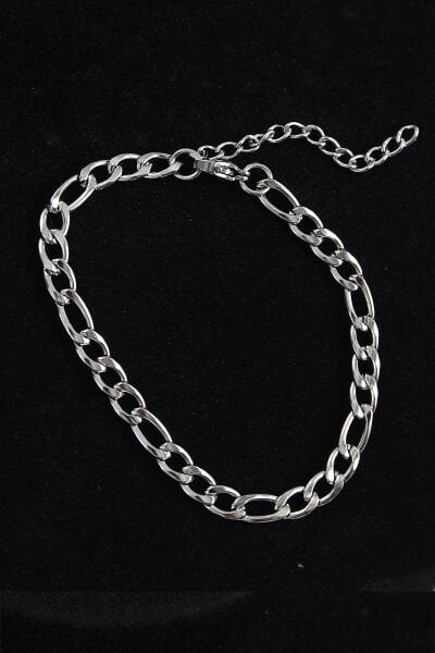 316L Çelik Klasik Model Gümüş Renk Erkek Bileklik